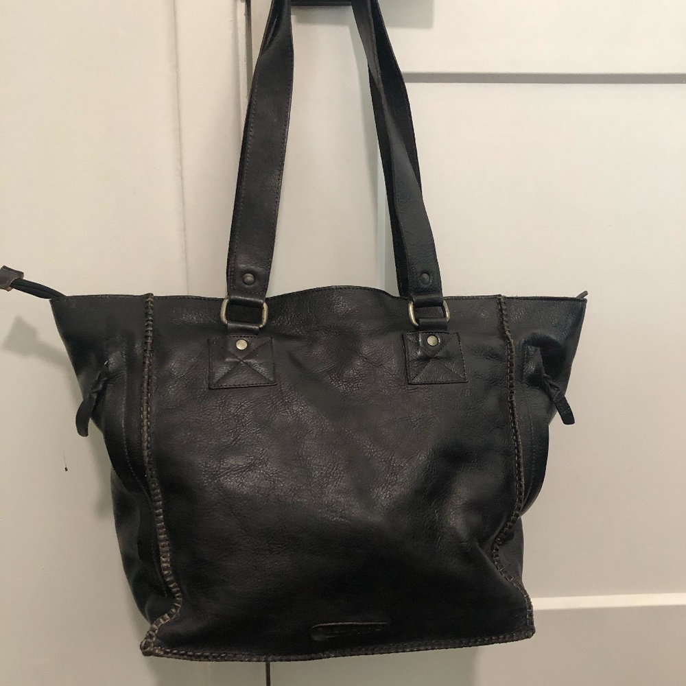 Bed Stu Black Rustic Celindra LTC Tote